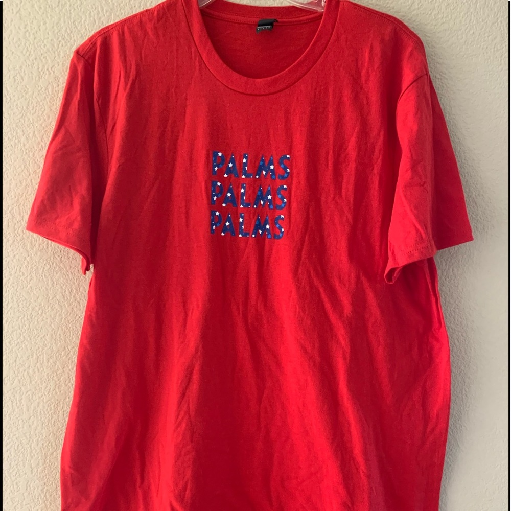 Palms Casino Red Tee Large